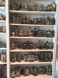 Over 105 Dept 56 Dickens Village houses with many accessories and all the boxes! Dealers welcome, would like to sell the entire collection to one person- not selling one by one 