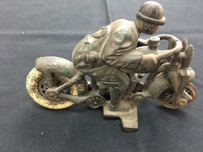 ANTIQUE TOY MOTORCYCLE