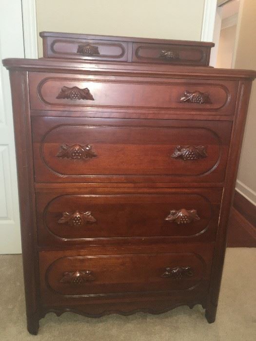 #3 of 6 pc. Lillian Russel Cherry bed room suite by Davis cabinet company