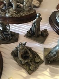 Pewter collectibles