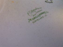 Detail of Signature of Cowell & Hubbard Co.