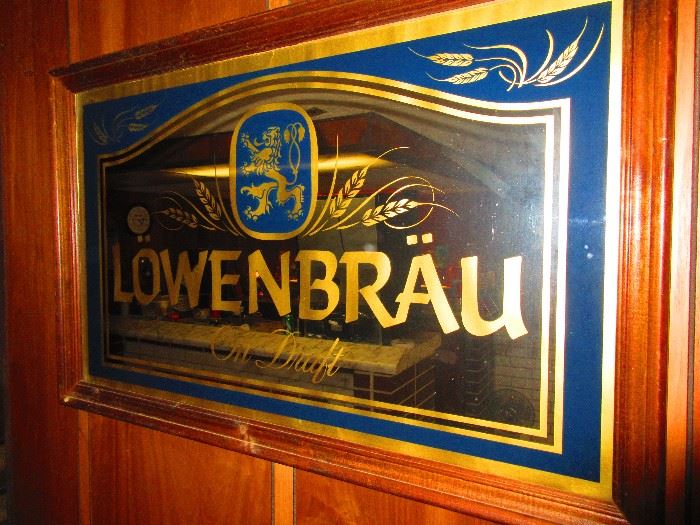 Lowenbrau Beer Sign