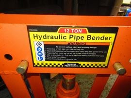 Detail of Hydraulic Pipe Bender