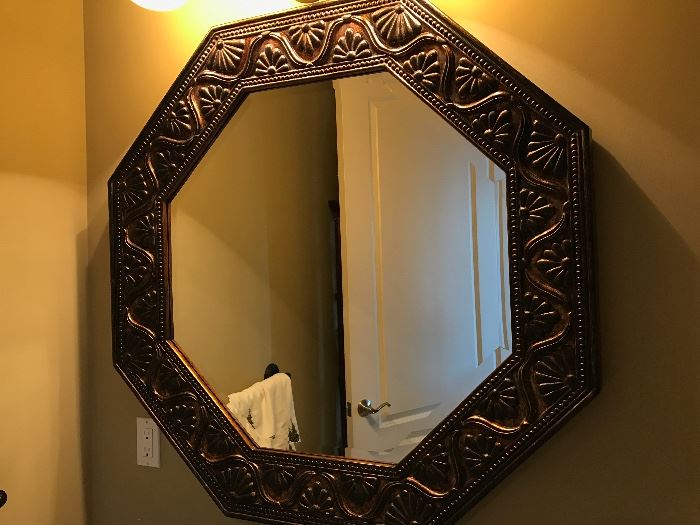 Gorgeous Mirror with detailed border 