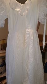 Vintage wedding gown