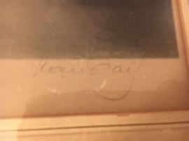 Colored etching, St. Stephens in Vienna Signed By Rudolph Veit&nbsp;15.5” x 22”