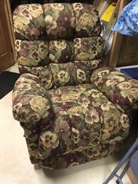 floral recliner