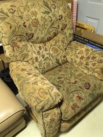La-Z-Boy floral recliner 