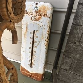 Royal Crown Cola thermometer