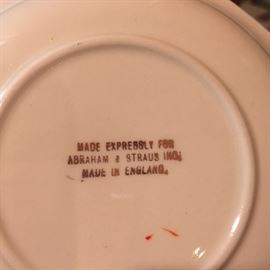 Abraham & Straus china