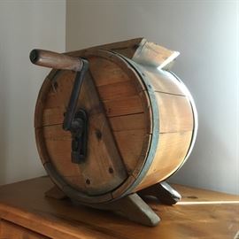 Antique churn