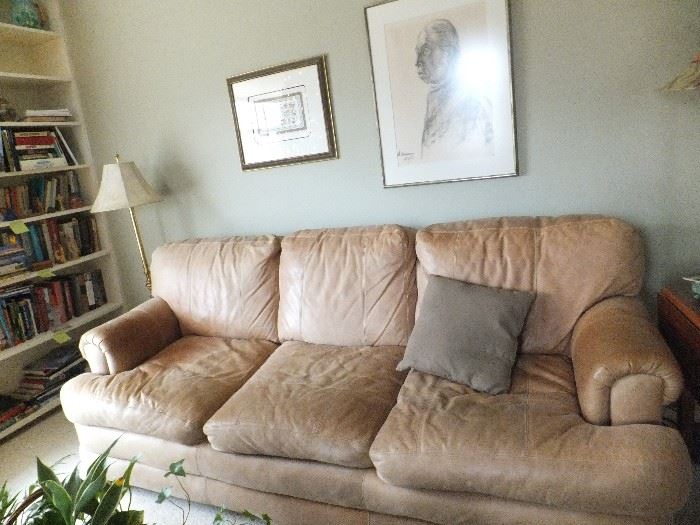 YUMMY BUTTER CREAM COUCH AND SO COMFY--