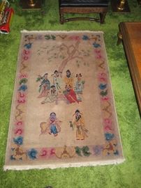 Handwoven Chinese rug