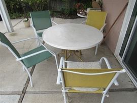 Patio furniture