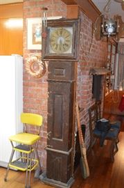 18th Century clock, needs some TLC