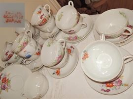 Vintage tea cups