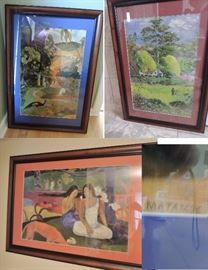 Many unique pieces from cruise ship art to signed/number pieces to originals and prints
Man of LaMancha: poster and print and statue
Indian sand art and other American Indian pieces (Ryan Burr)
Carsuzan Lithos
Matamon Pencils
Mary Vickers Litho