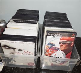 small amount of dvds