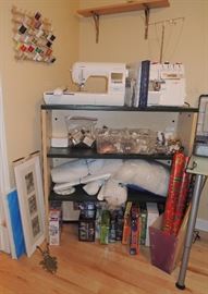 Brother embroidery machine, server sewing machine, puzzles, board games, notions, thread, fabric