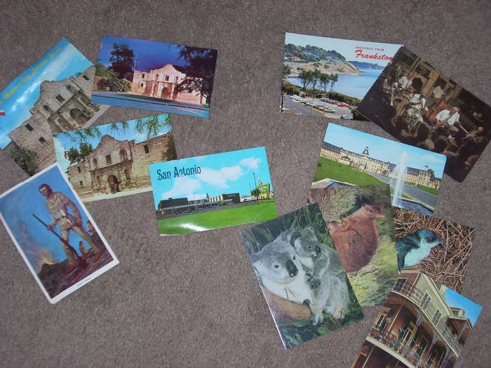 Some of the Travel Post Cards