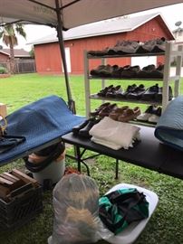 SHOES, LINENS, CLOTHES