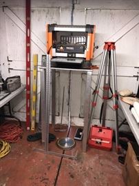 PLANER, TRANIT AND STAND