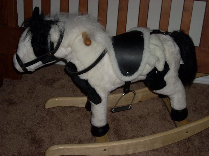 Great Rocking Horse - suitable for 'rides' or decor