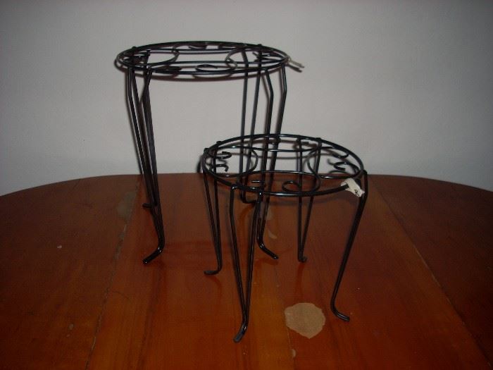 multi use stands (risers for decor, add glass and make as side 'table', plant stands, or....