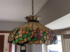 Stained glass style shade
