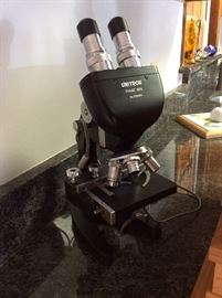 One of two microscope