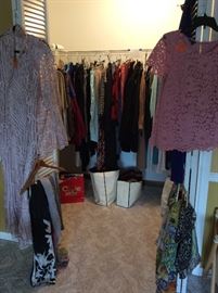 Ladies clothes XL , shoes 8 