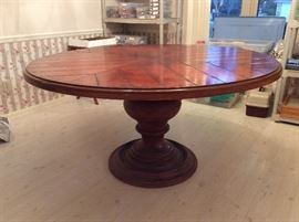 Large round table