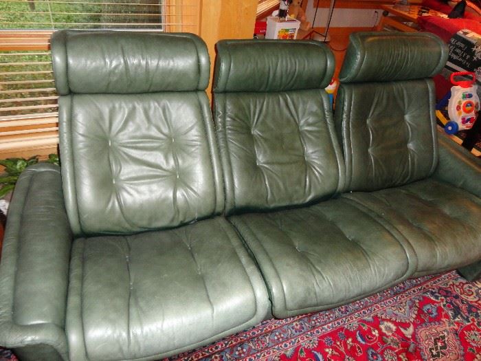 Leather recliner couch House of Denmark