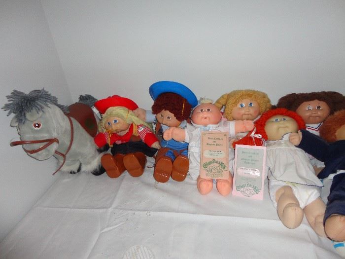 Cabbage Patch doll collection