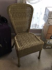 Wicker chair