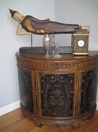 Half moon hall table, 
