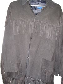 Vintage Fringe Suede Jacket
