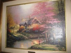 Stepping Stone Cottage, Thomas Kinkade