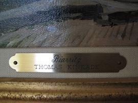 Biarritz, Thomas Kinkade oil painting