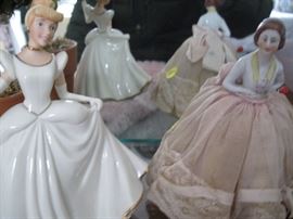 Lenox Cinderella, Antique Pin cushion doll