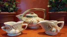 McCoy Pine Cone tea set 1946