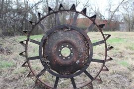 Antique Tractor Wheel