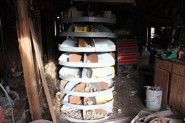 Industrial Rotating Storage Bins