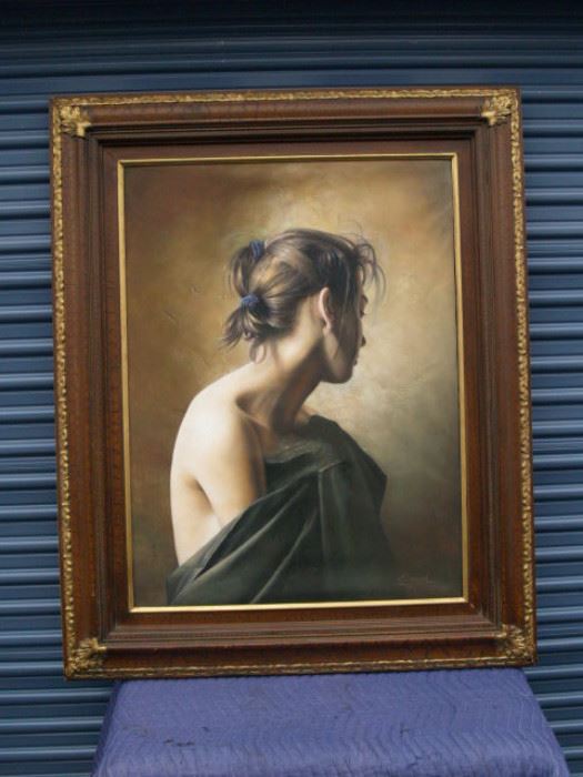 Oil on canvas (54x43) Artist: L. Ward