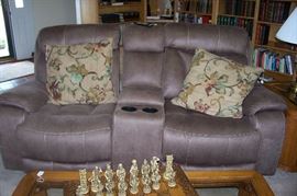 Sofa is practically new