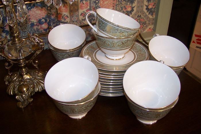 Royal Doulton "English Rennaisance" pattern - we only have the cups and saucers - no other pieces
