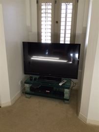 Flat screen tv and stand