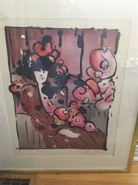 Peter Max signed art
