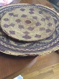 Flat Nubian basket