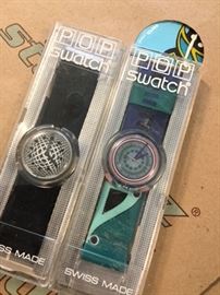 Pop Swatch watches